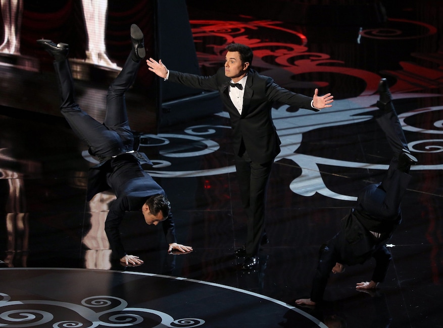 Seth MacFarlane, Joseph Gordon-Levitt, Daniel Radcliffe, 2013 Academy Awards